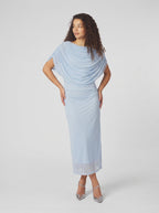 LEONOIR™ | Abito Drappeggiato in Rete Morbida Elegante