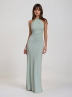 JANA | Abito maxi halter