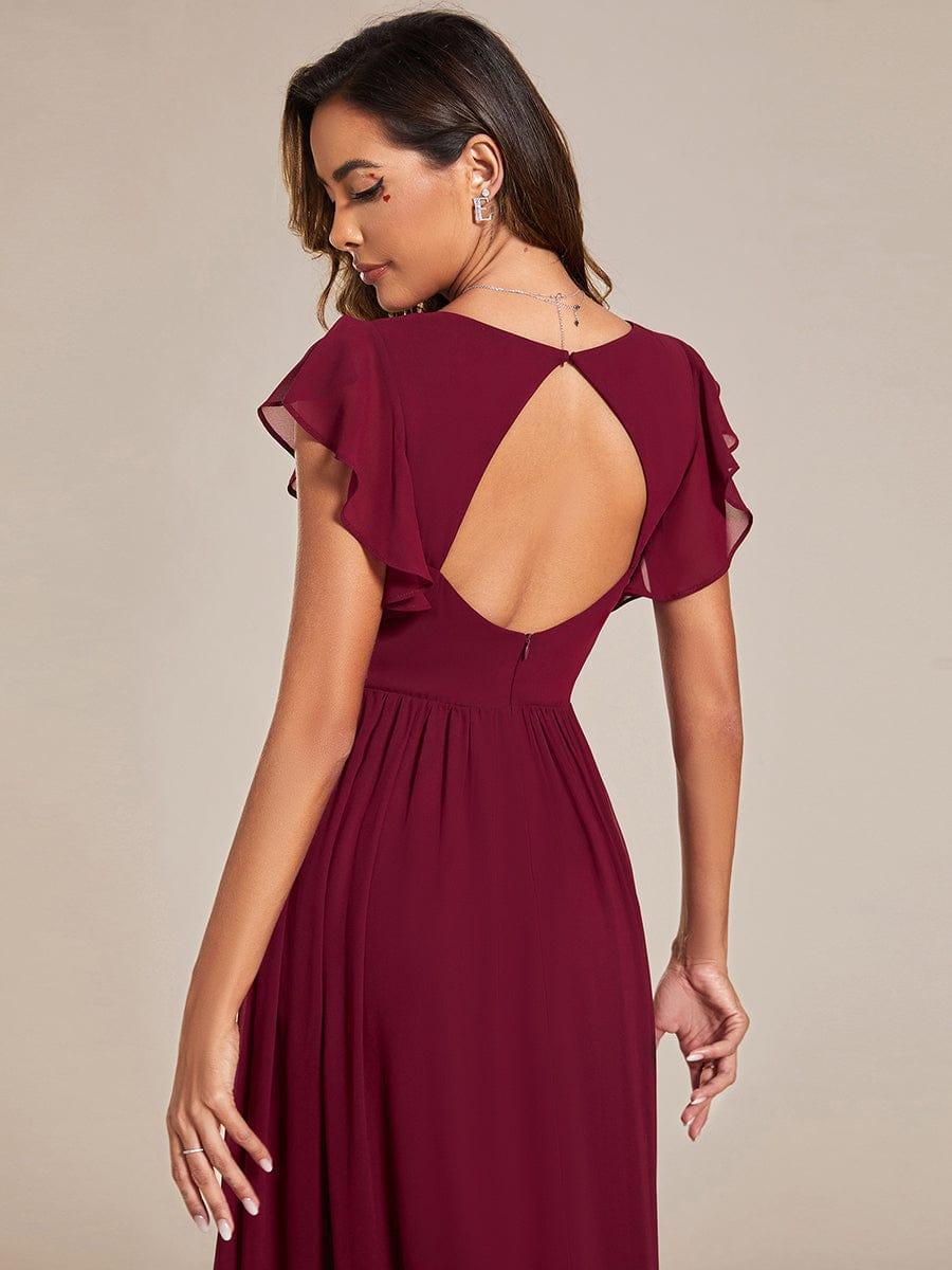 LILYANA™ | Vestido de Dama de Honor en Gasa Elegante