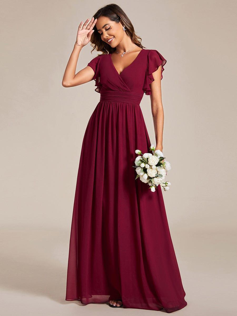 LILYANA™ | Vestido de Dama de Honor en Gasa Elegante