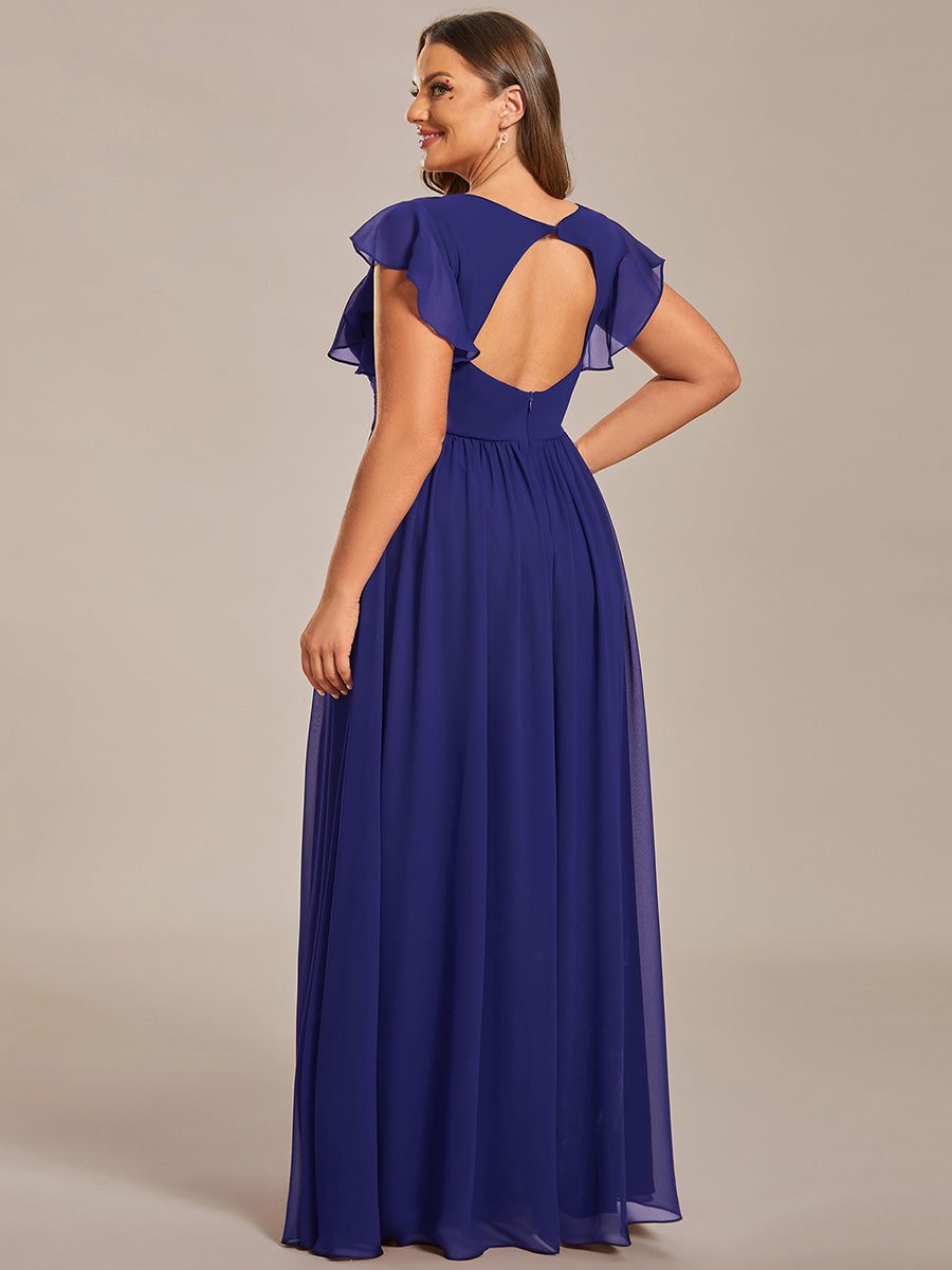LILYANA™ | Vestido de Dama de Honor en Gasa Elegante