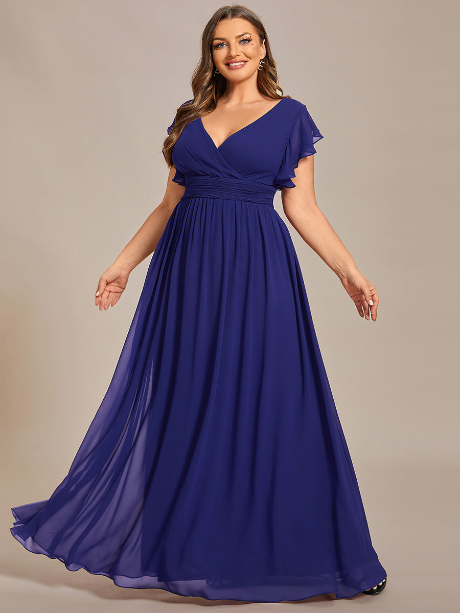 LILYANA™ | Vestido de Dama de Honor en Gasa Elegante