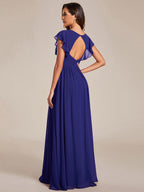 LILYANA™ | Abito da Damigella in Chiffon Elegante