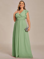 LILYANA™ | Abito da Damigella in Chiffon Elegante
