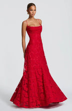 GIORGIA | Abito Maxi in Pizzo Elegante