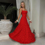 GIORGIA | Abito Maxi in Pizzo Elegante