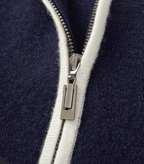 FILO NOBILE | Cardigan Merino Polo Contrast