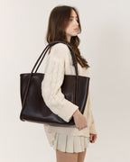 The Blair – Borsa tote nera, capiente ed elegante