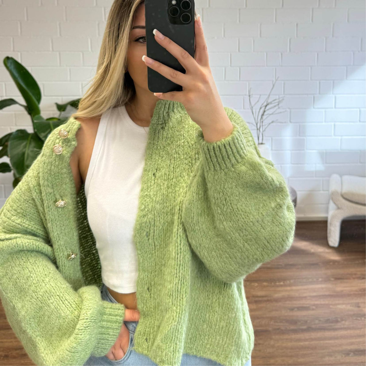 ELENA | Cardigan Oversize in Maglia Morbida