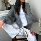 ELENA | Cardigan Oversize in Maglia Morbida