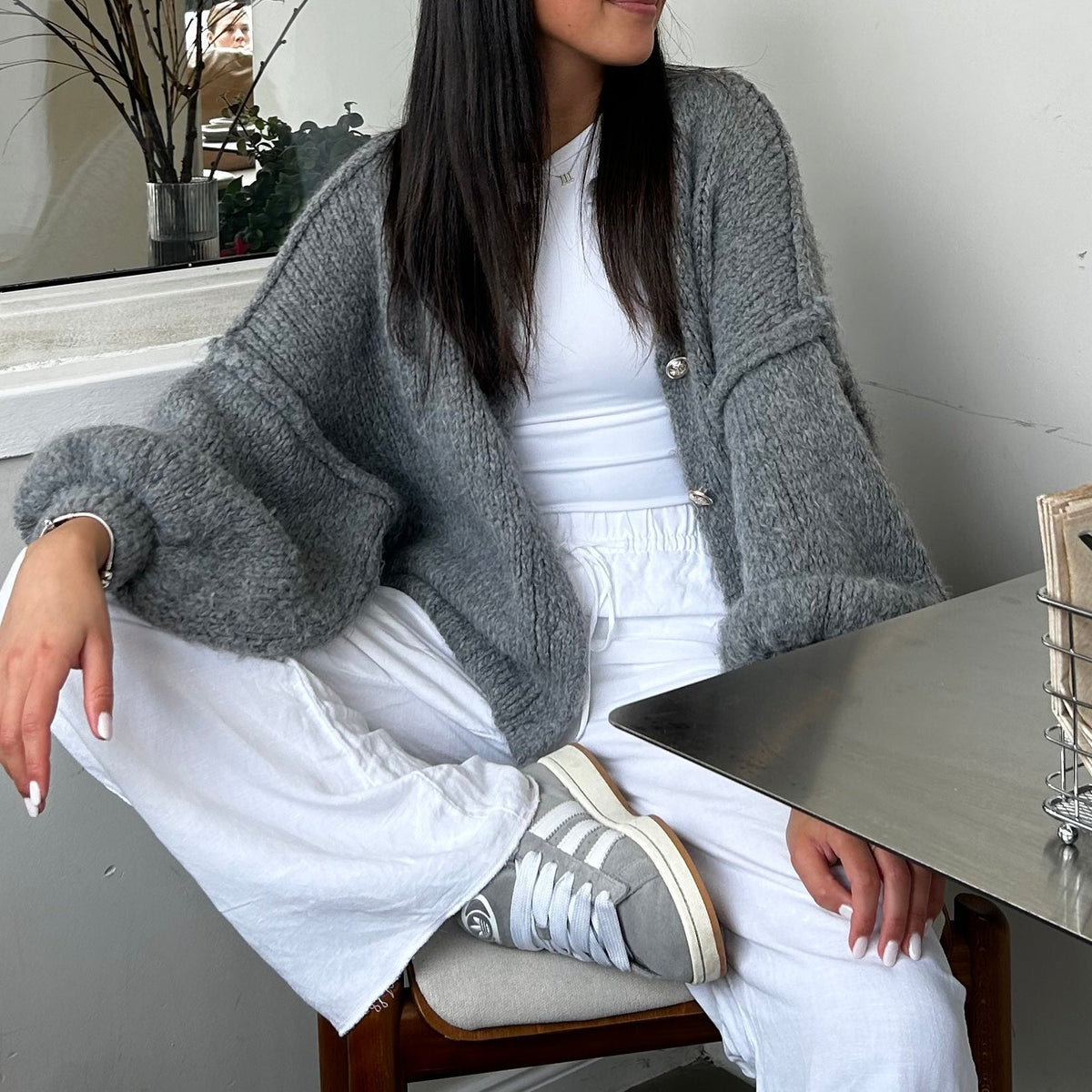 ELENA | Cardigan Oversize in Maglia Morbida