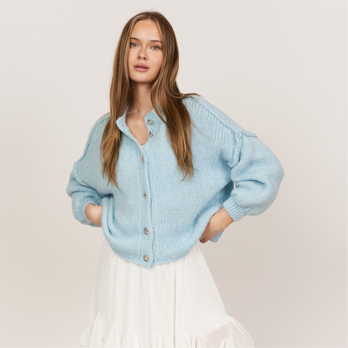 ELENA | Cardigan Oversize in Maglia Morbida