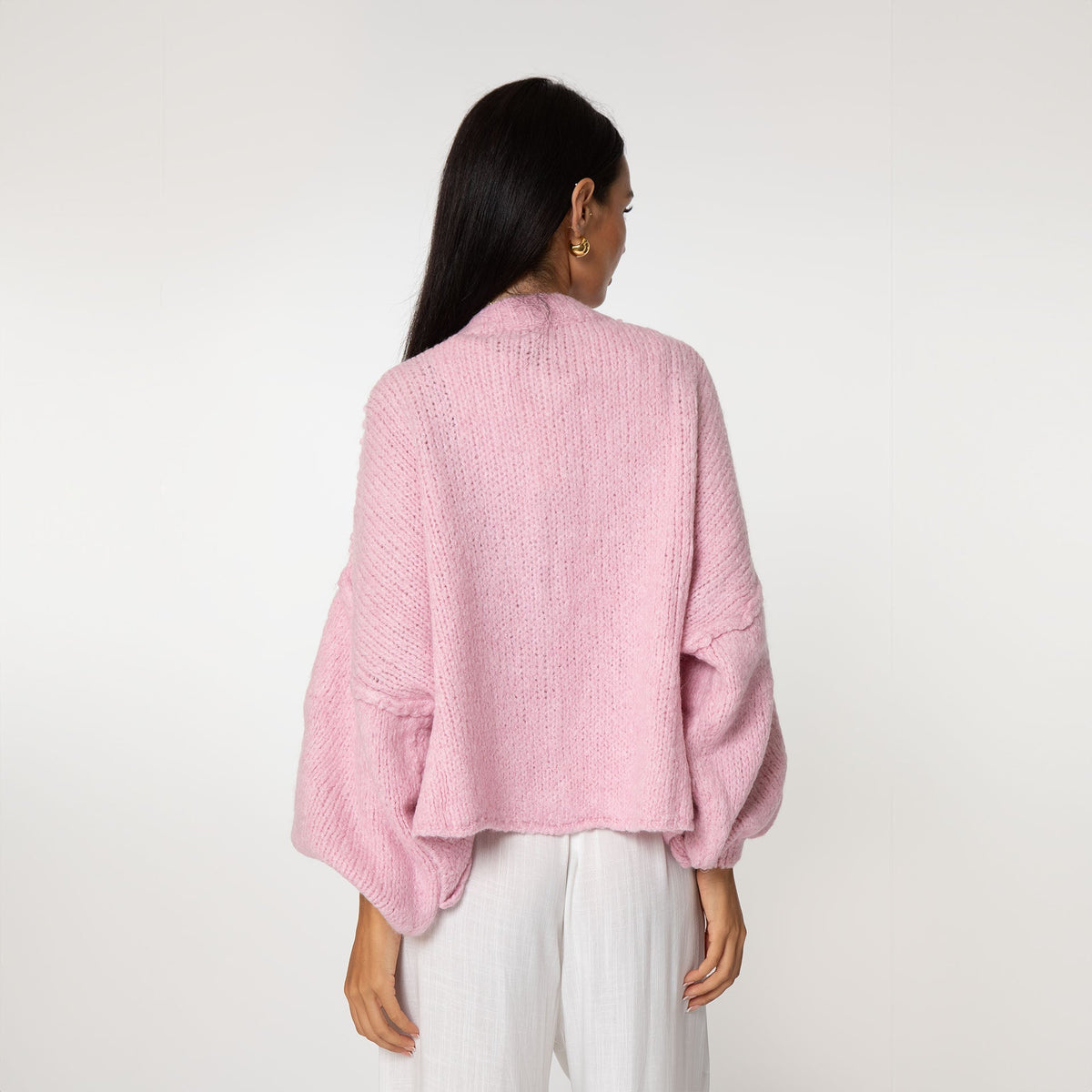 ELENA | Cardigan Oversize in Maglia Morbida