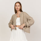 ELENA | Cardigan Oversize in Maglia Morbida