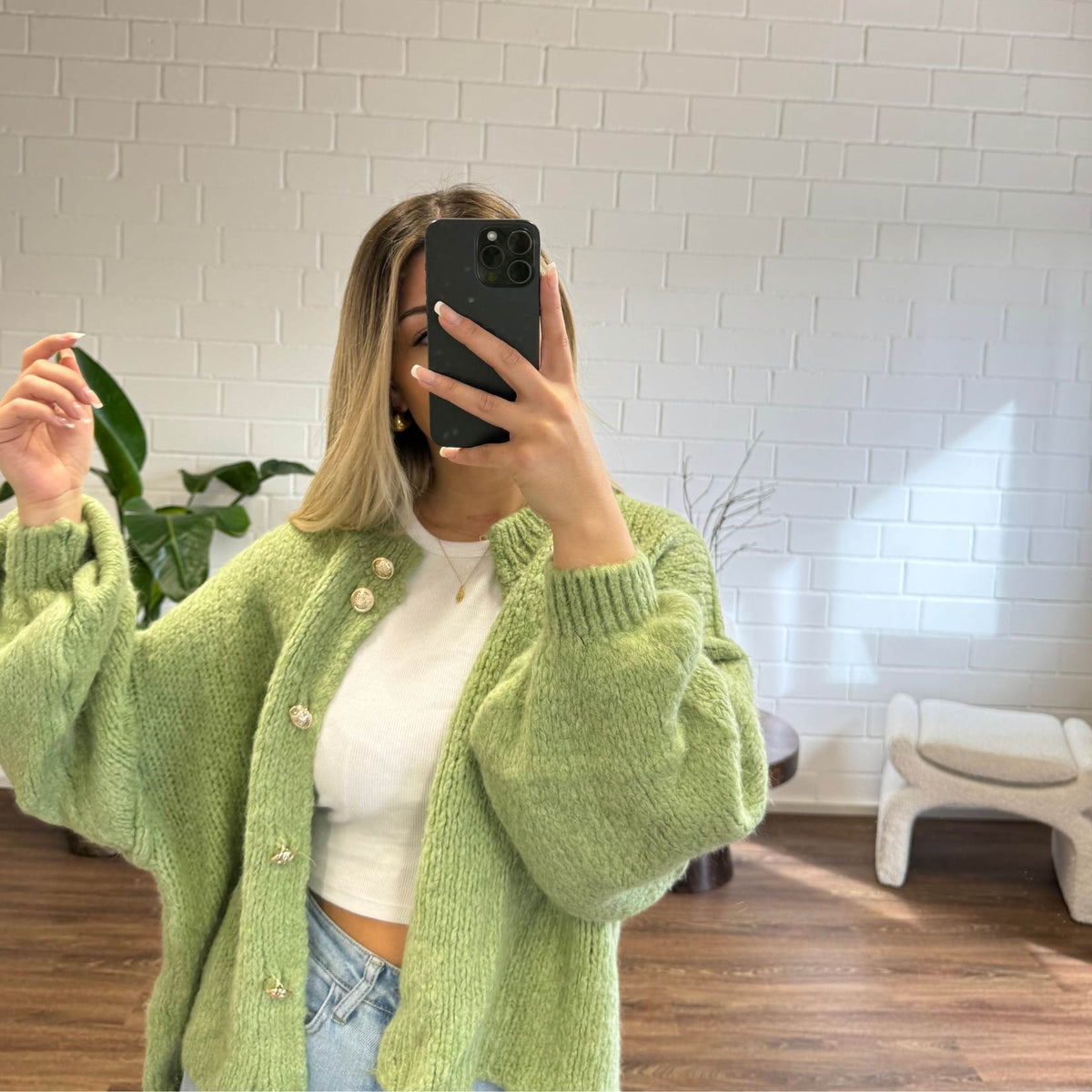 ELENA | Cardigan Oversize in Maglia Morbida